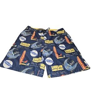 Nautica Men's Multicolor Swim Shorts Sz 40